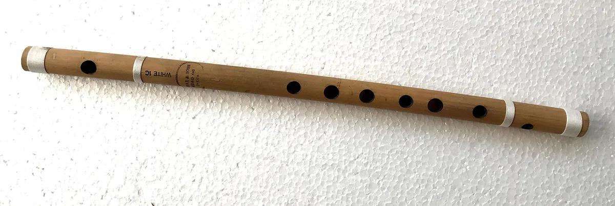 Flauto, Korg tuning 440, scala "C", 50 cm o 49,5 cm ca. flauto laterale, Bansuri, flauto indiano