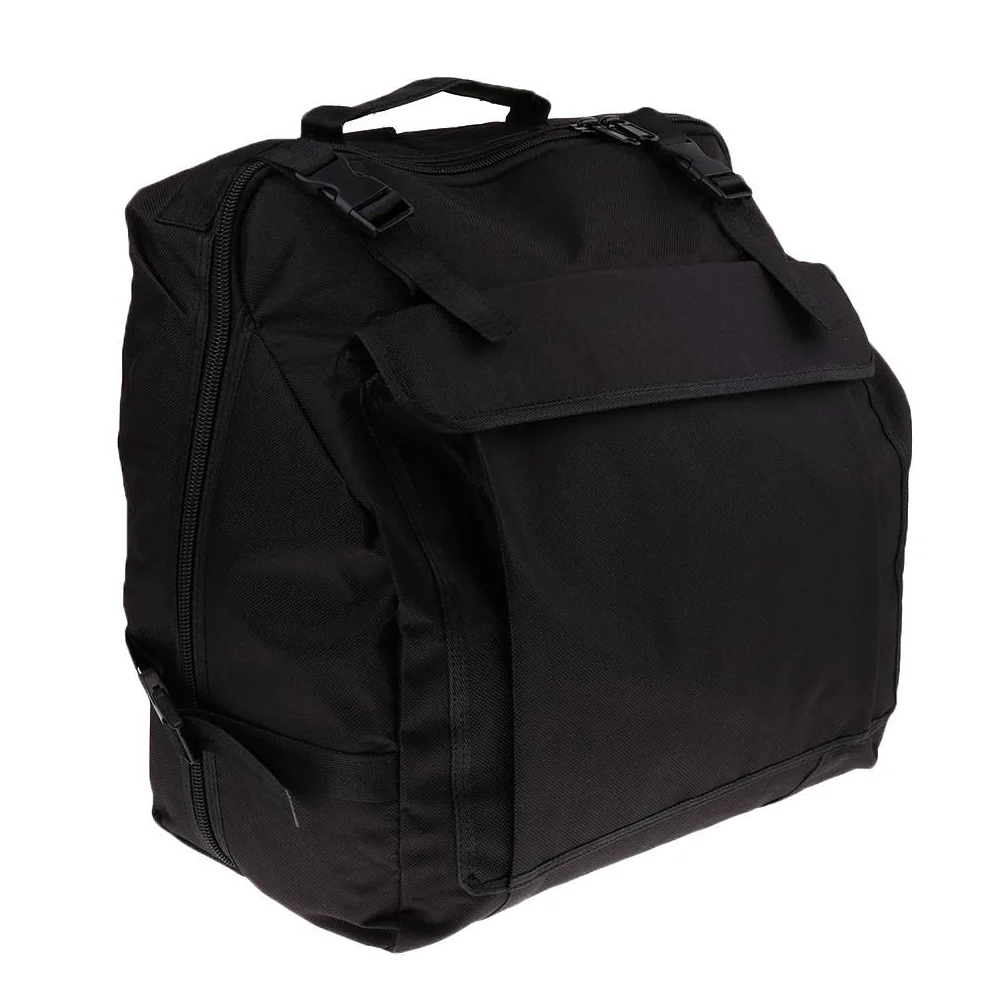 LOVIVER Grande per Fisarmonica Imbottita E Spessa con Tasche per Accessori per Fisarmonica, 120 bassi