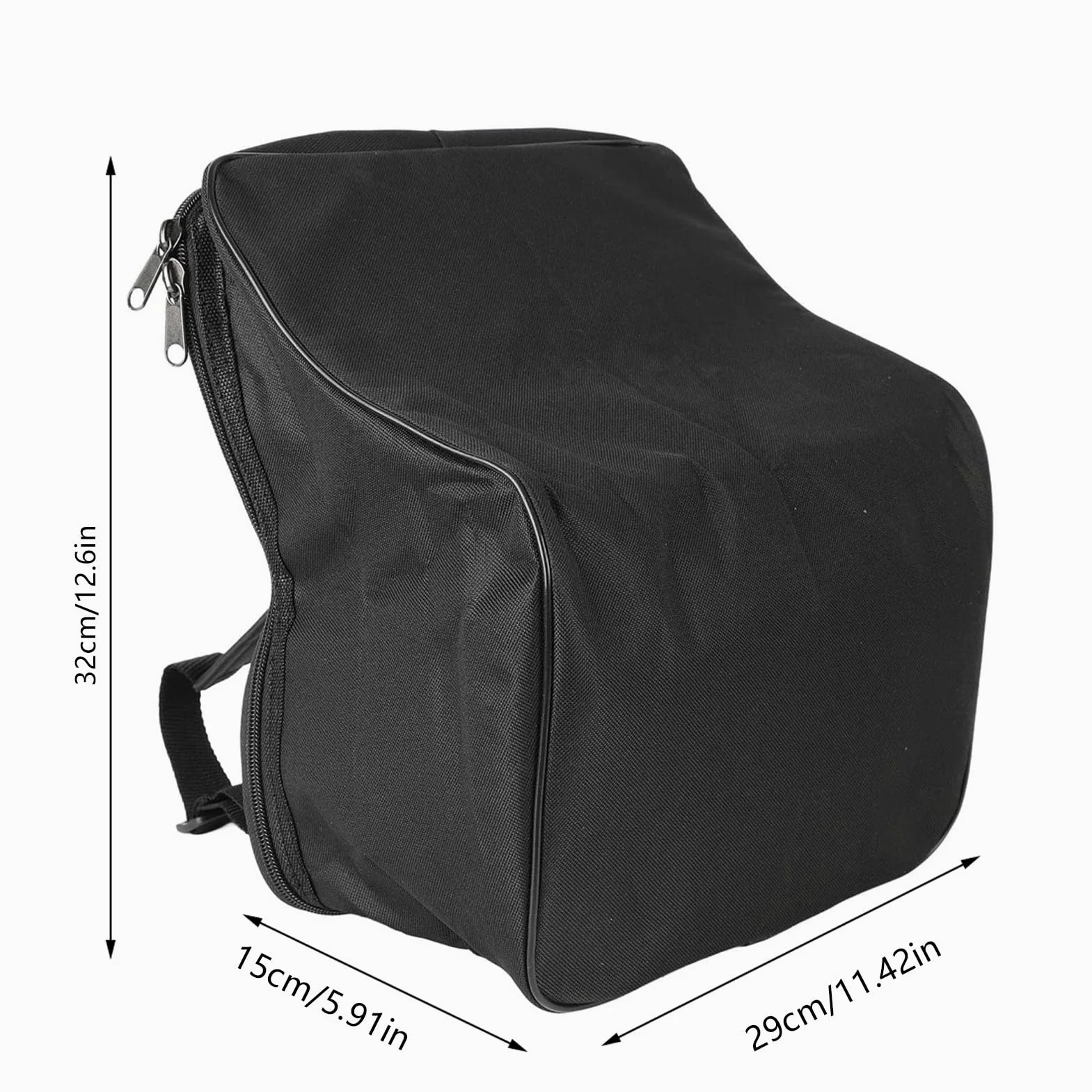 Custodia per Fisarmonica, Impermeabile e Antiurto, Tessuto Oxford, Accessori Inclusi, per Protezione e Trasporto Fisarmonica Portatile, per Musicisti, Studenti, e Professionisti