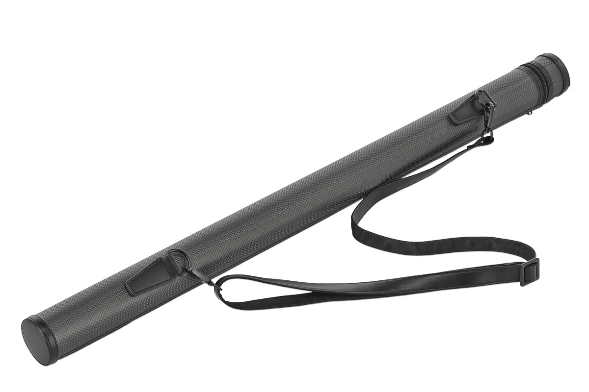 GEWA Astuccio per arco con tracolla per 2 archi da violino - Guscio rigido - Cerniera YKK - Interno imbottito - Titanium - Adatto a custodia/zaino Space Bag